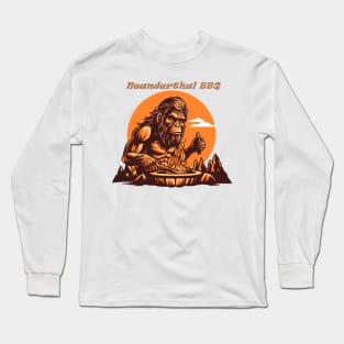 Neanderthal BBQ Long Sleeve T-Shirt